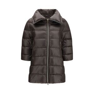 Herno Gray Polyester Full-Length Women's Jacket